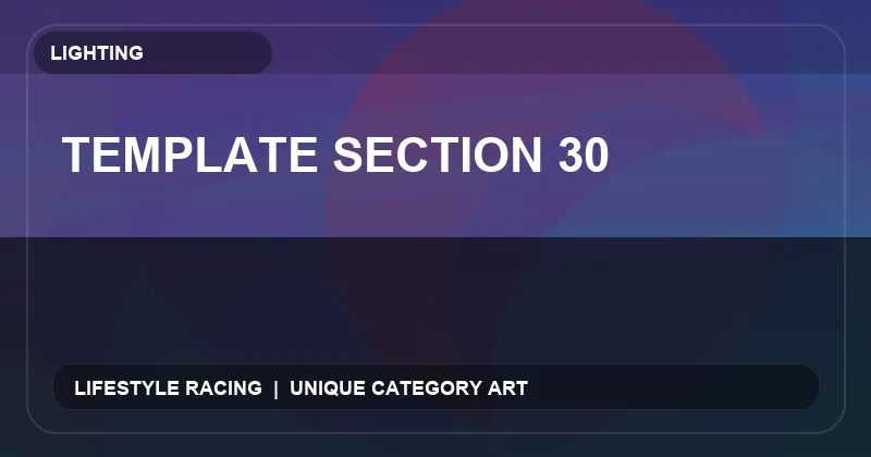 Template Section 30
